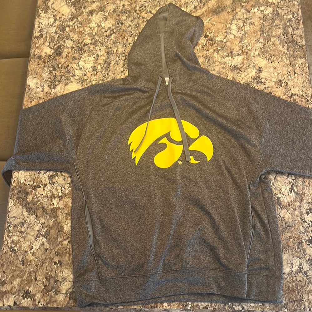 Dark Gray Iowa Hawkeye Sweatshirt